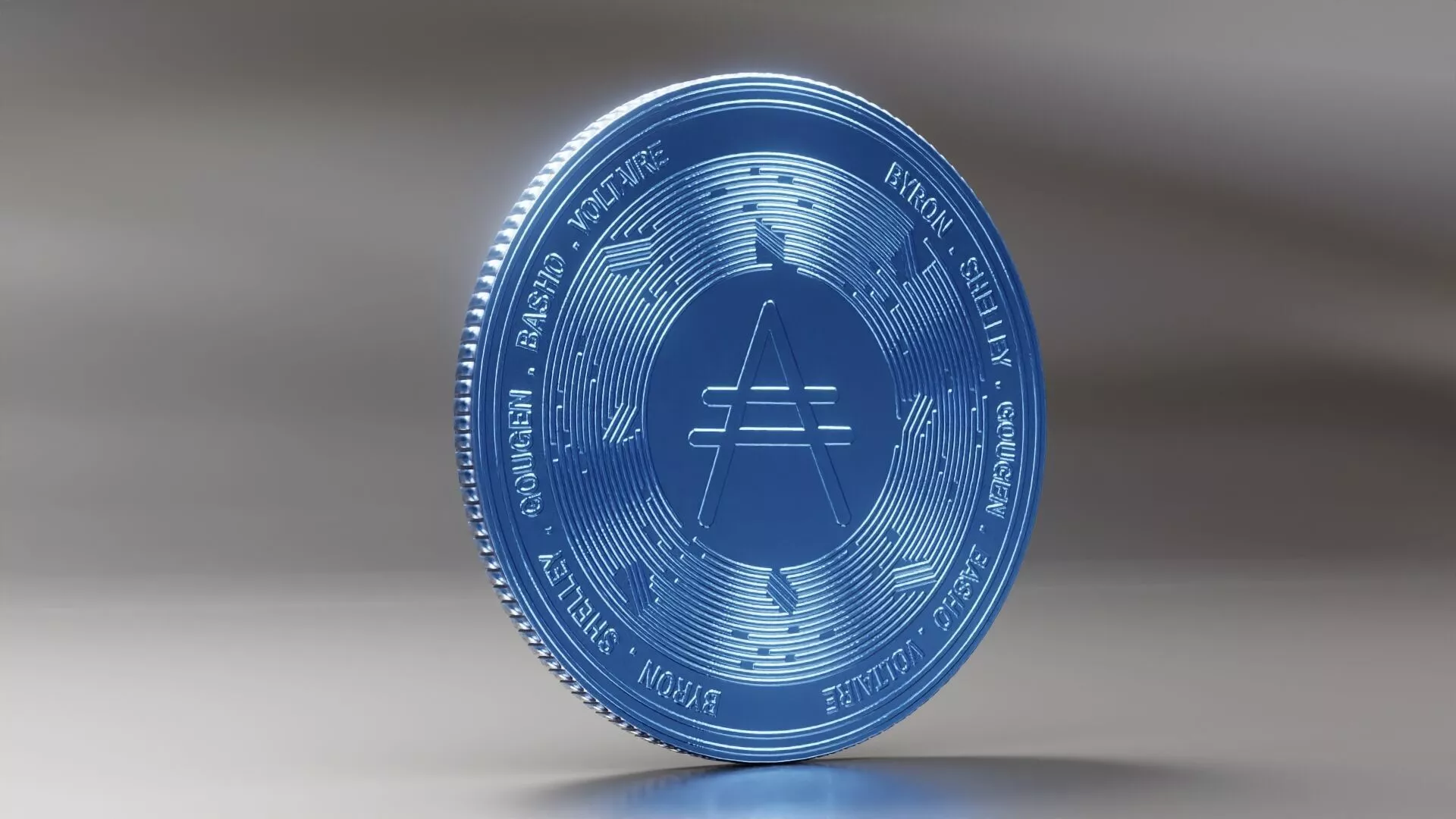 Premium Cardano ADA PBR 4K Textured Clean Topology Low-poly Low-poly 3D model