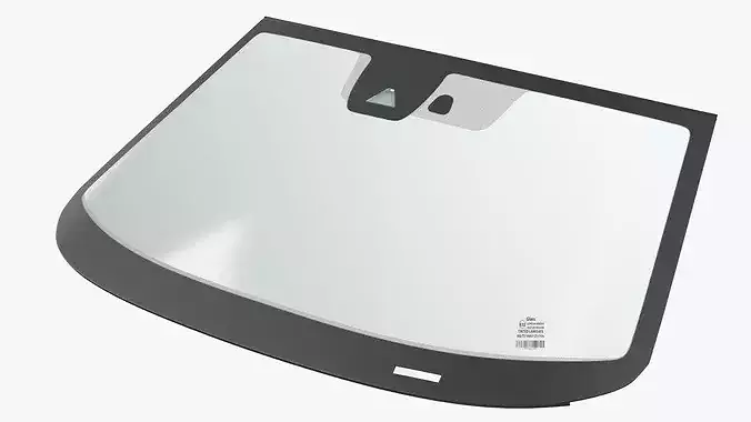 Car Glass Windshield 3D model