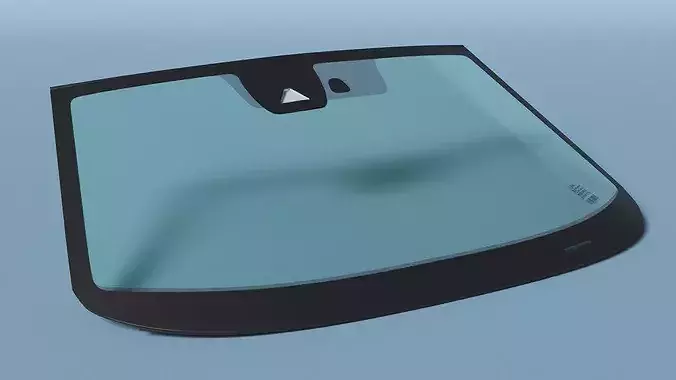 Car Glass Windshield 3D model 4