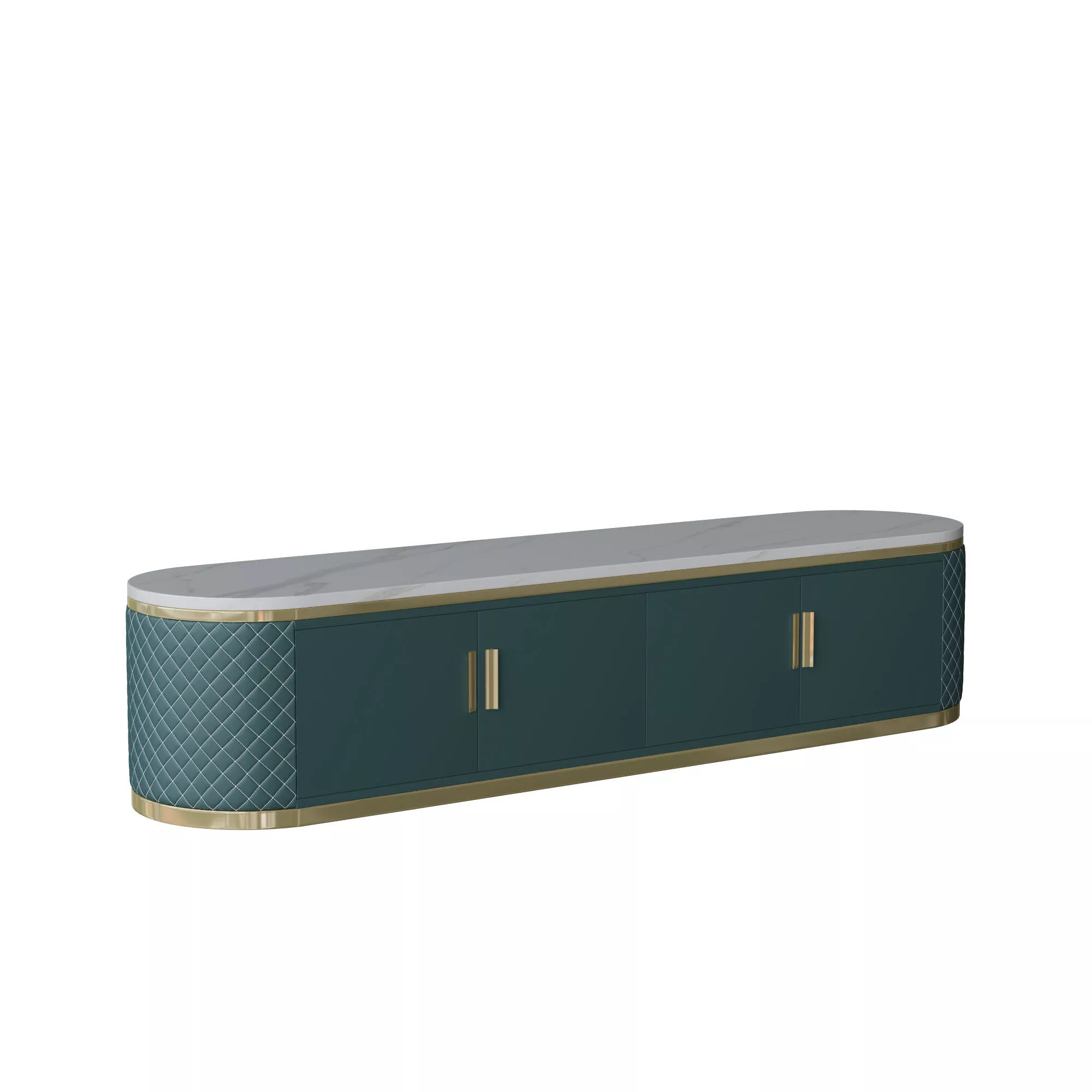 Minimalist TV Cabinet 3D Asset 3D model