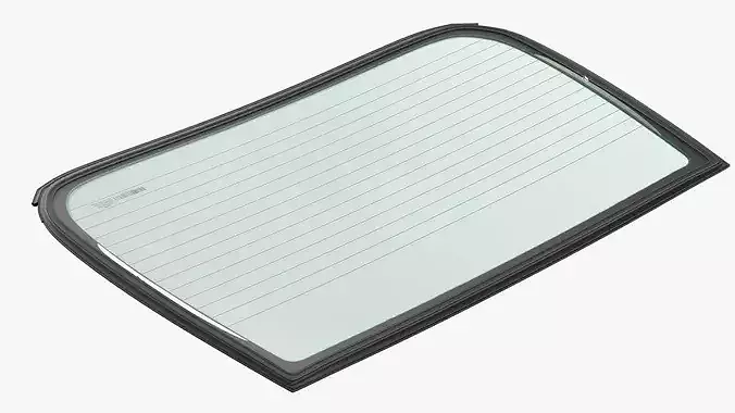 Car Rear Glass 3D model