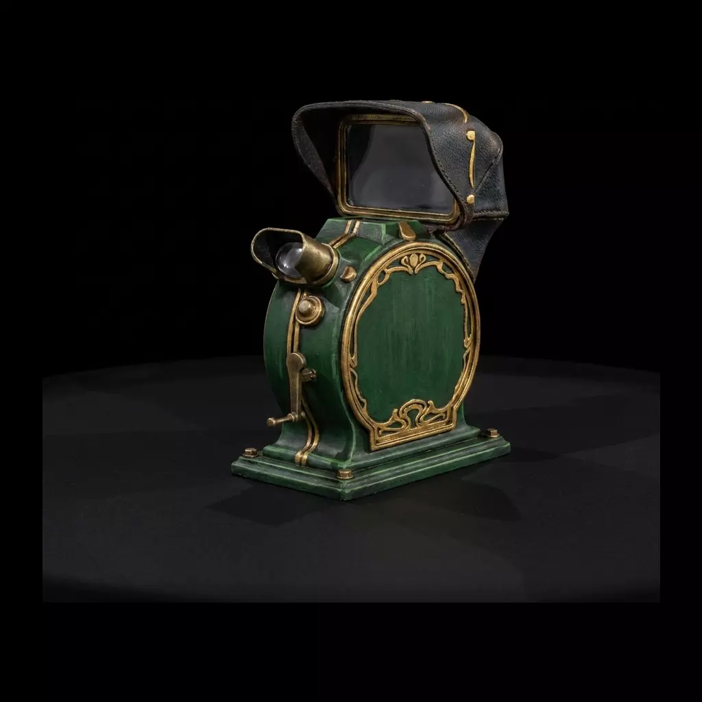 1-87 HO Mutoscope Tabletop Viewer Printable STL 3D print model