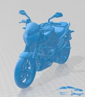 Bajaj Dominar 400 2017 Printable Motorbike 3D print model