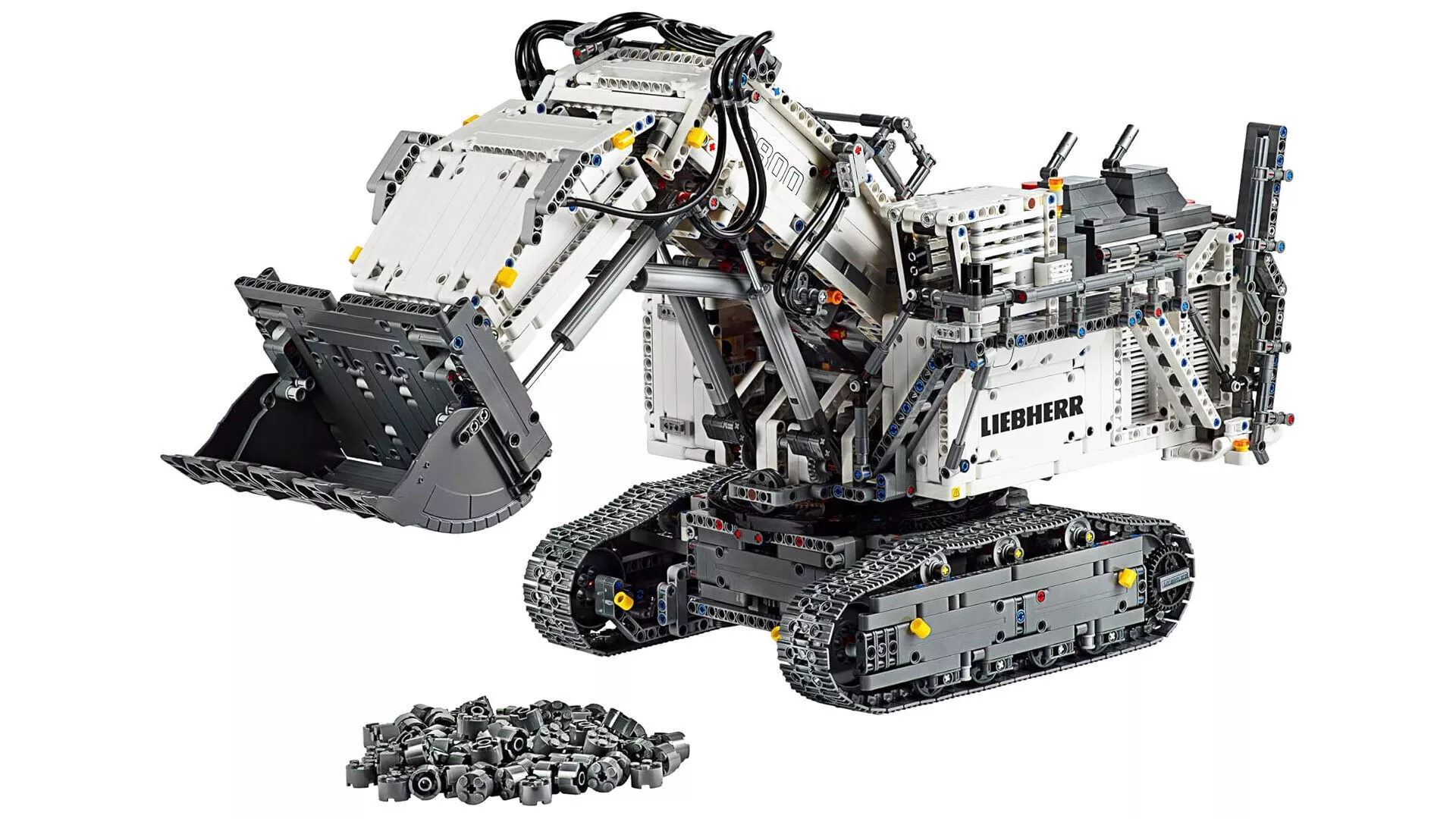 TwindBricks3D - 42100 Liebherr R-9800 Excavator 3D print model