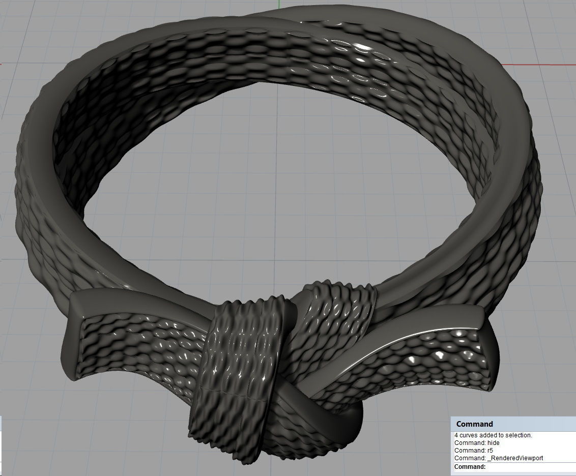 Karate Belt Ring  9s 3D print model_2