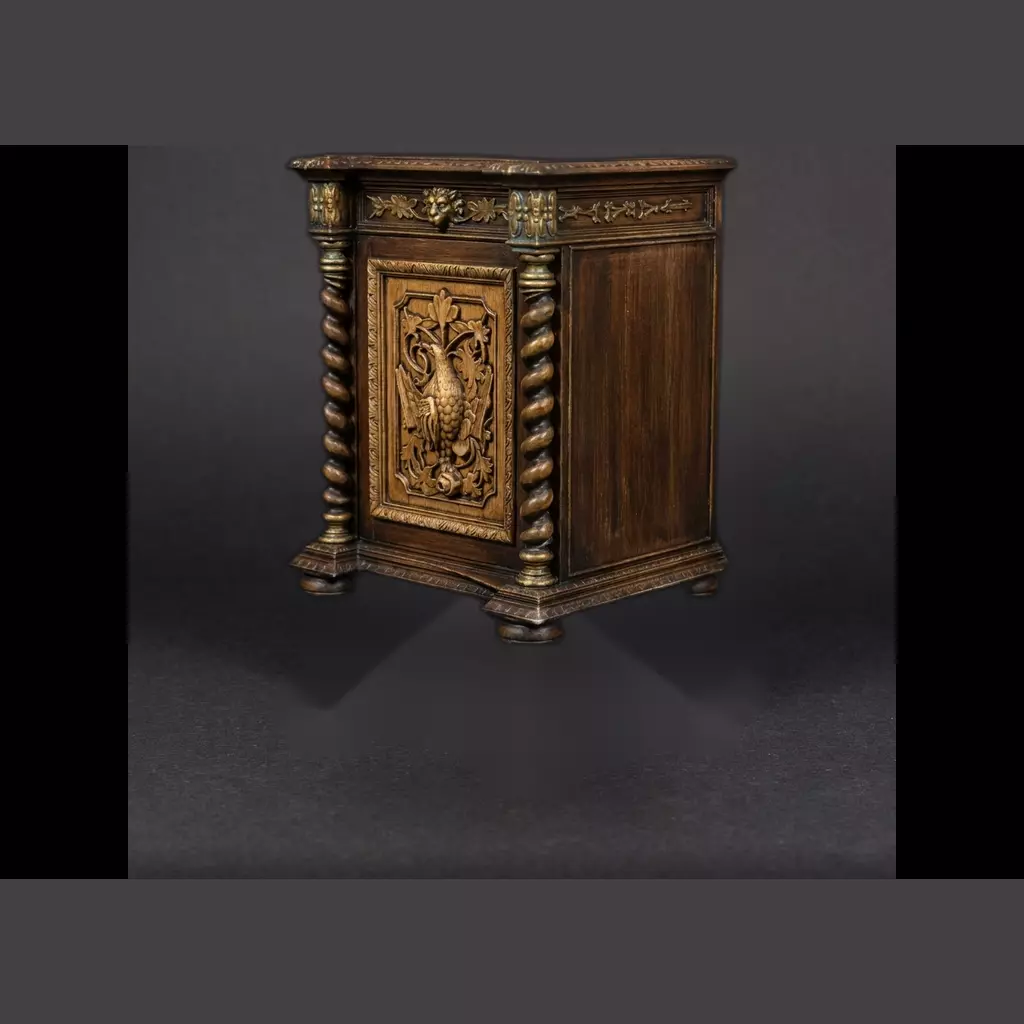 1-87 HO Cabinet for HO 1 87 Dioramas Printable STL 3D print model