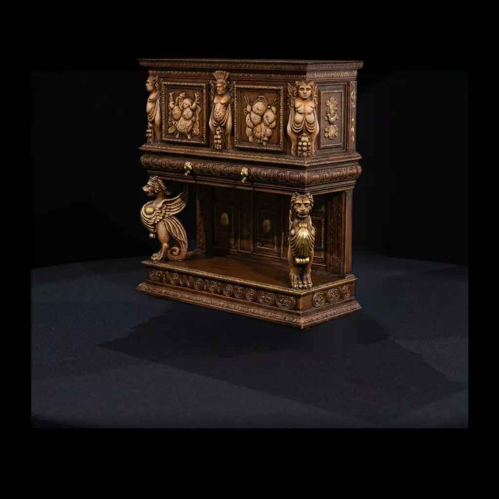 Renaissance Console Sideboard for Dioramas 3D print model