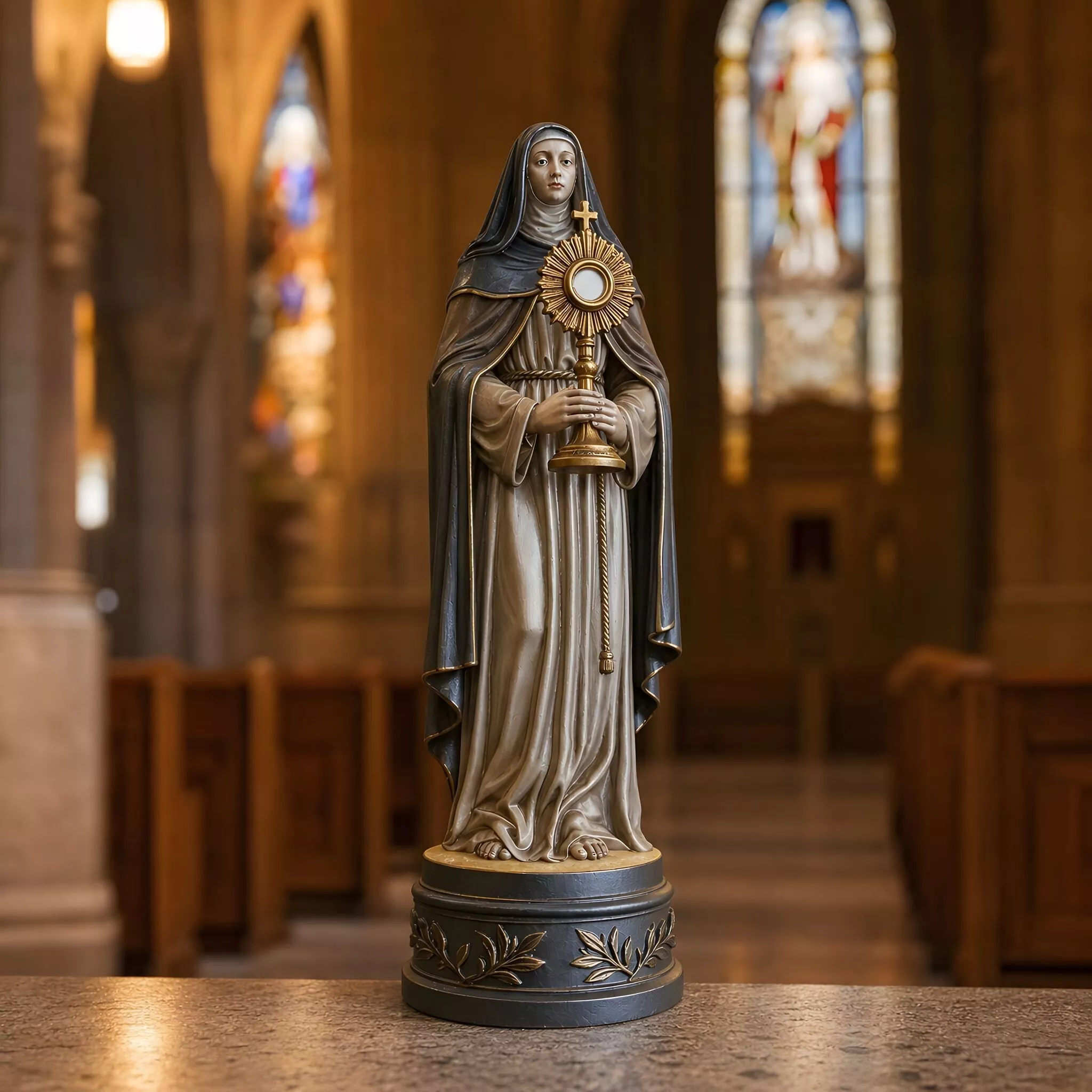 Saint Clare of Assisi 3D Print Model 3D print model