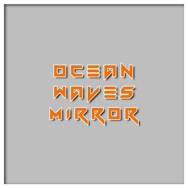 5 Modern Mirrors - Set 01 Low-poly 3D model_3