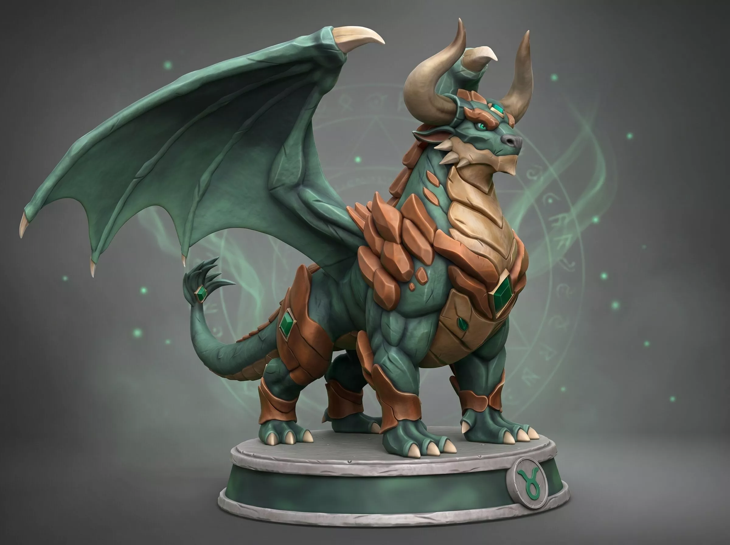 Taurus Zodiac 3D print model