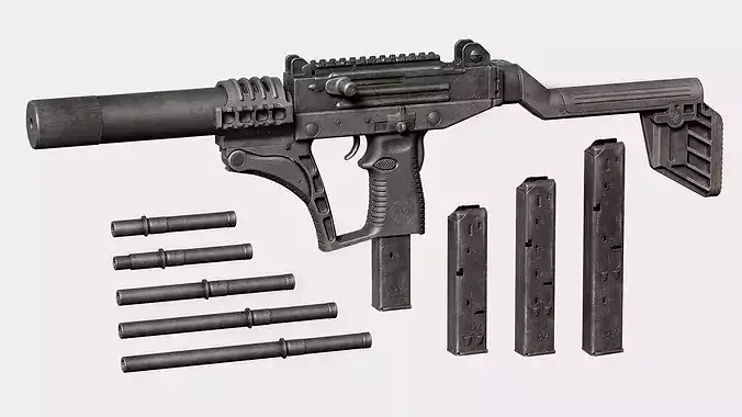IWI UZI Pro SMG Modular Customizable
