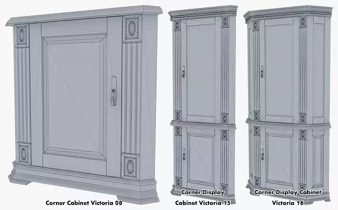 Victoria Classic Furniture Full Pack 19 Models 6