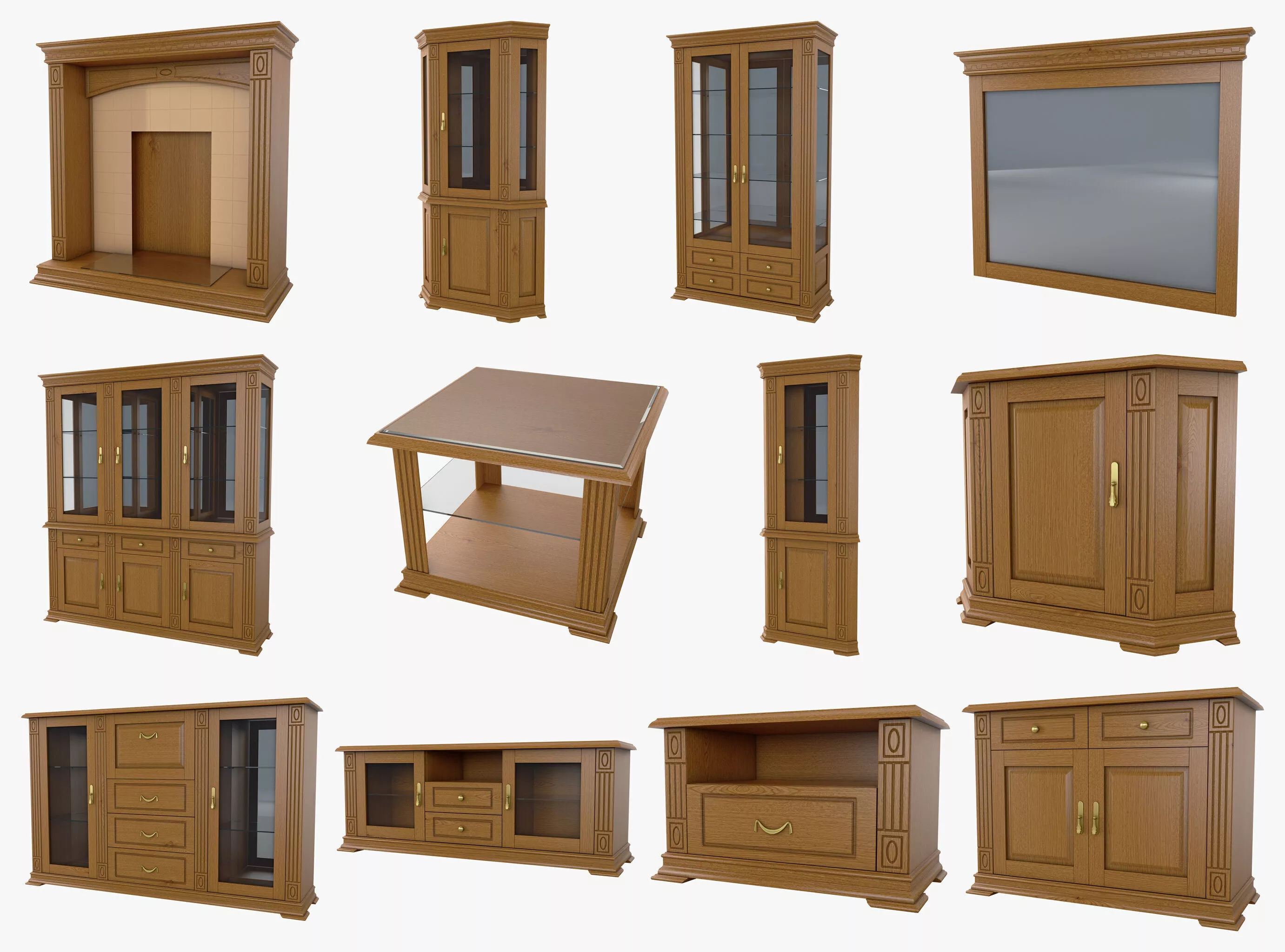 Victoria Classic Furniture Full Pack 19 Models