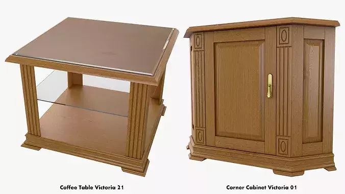 Victoria Classic Furniture Full Pack 19 Models 3