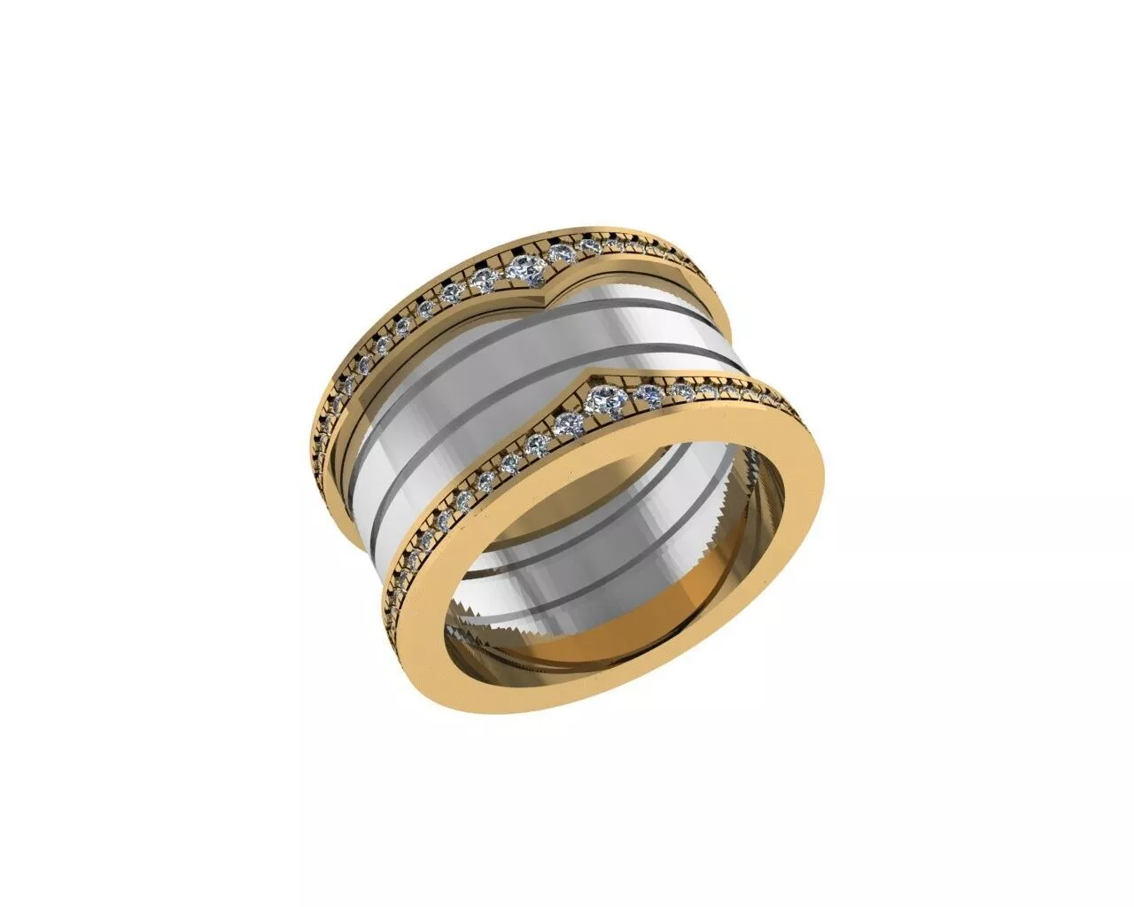 Rings 3D print model