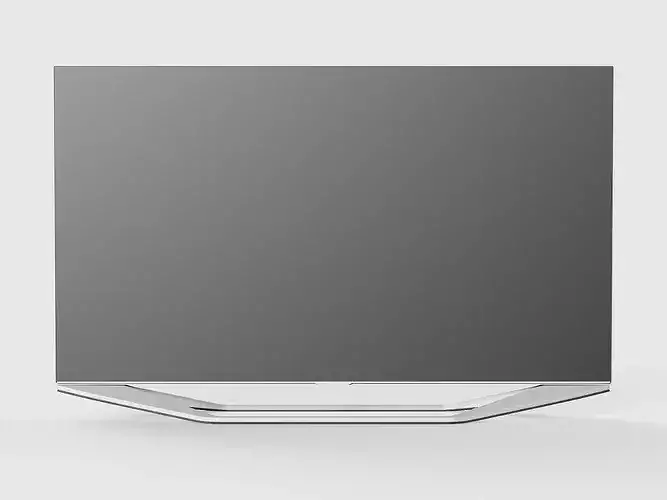 Realistic Flatscreen No-Brand TV - PBR Game Ready - UE46H7000