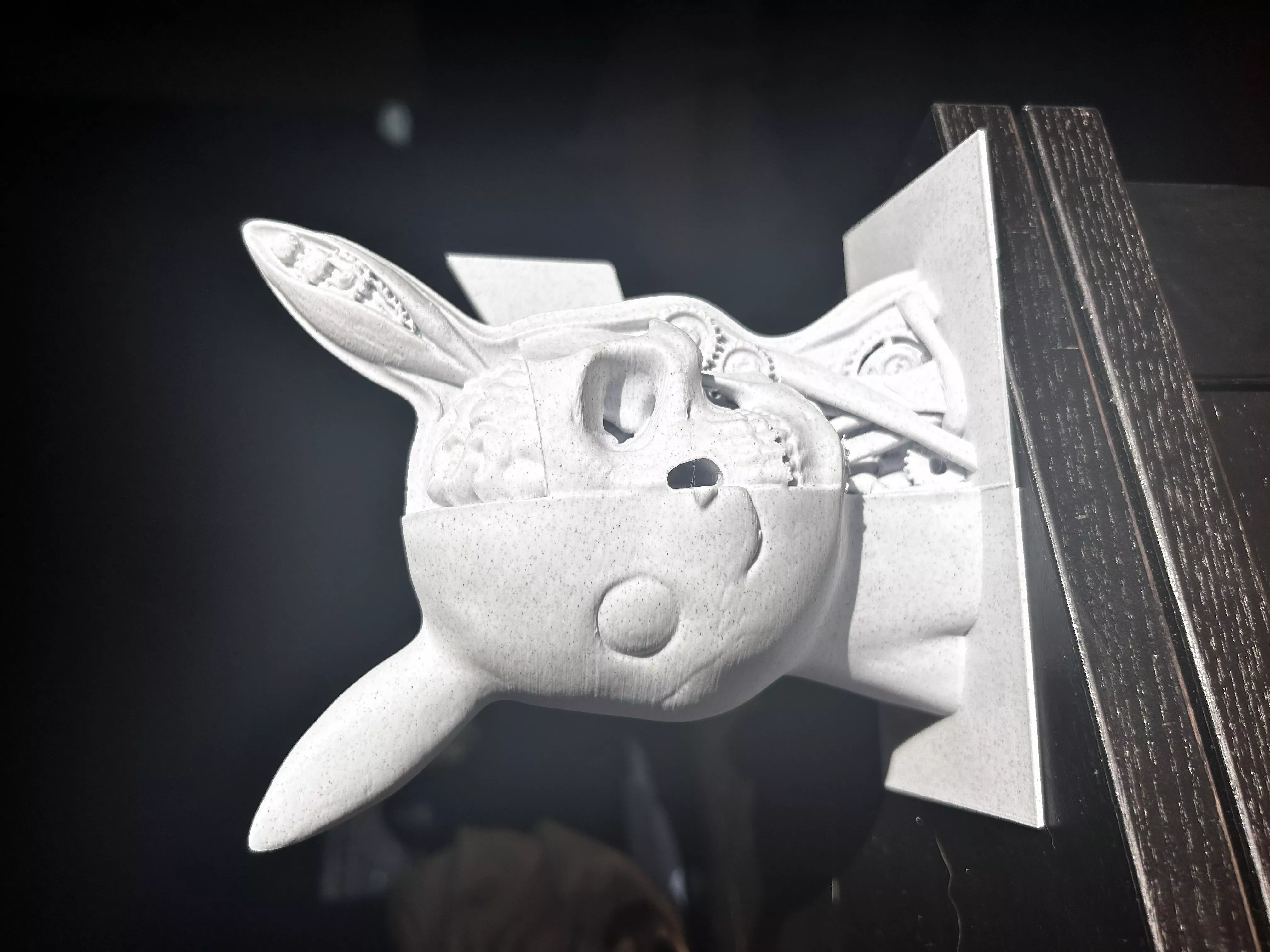 Pikachu Half Skeleton 3D print model