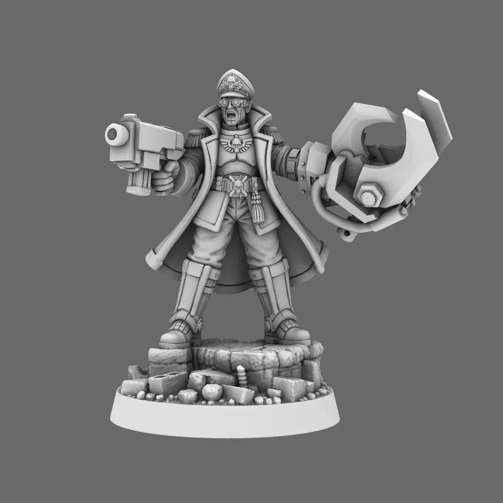 Colonial Troops Field Marshall 3D print model