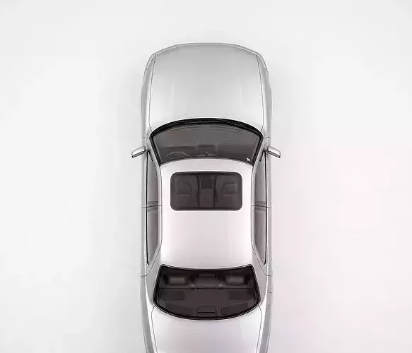 Classic Lexus LS400 Luxury Sedan First Generation XF10 3D model 2