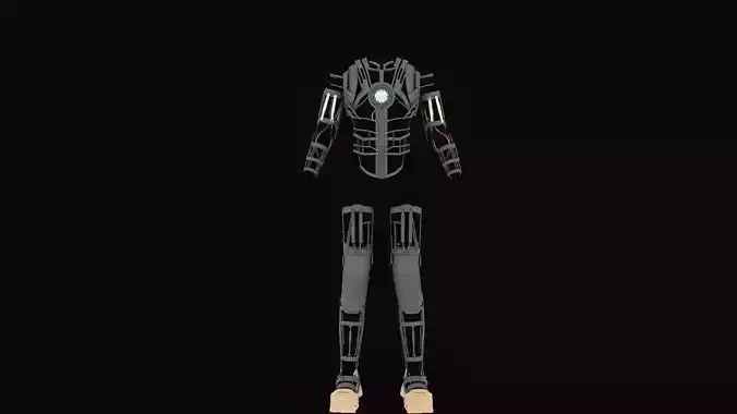 Iron Man Full Mech Armor  3D model