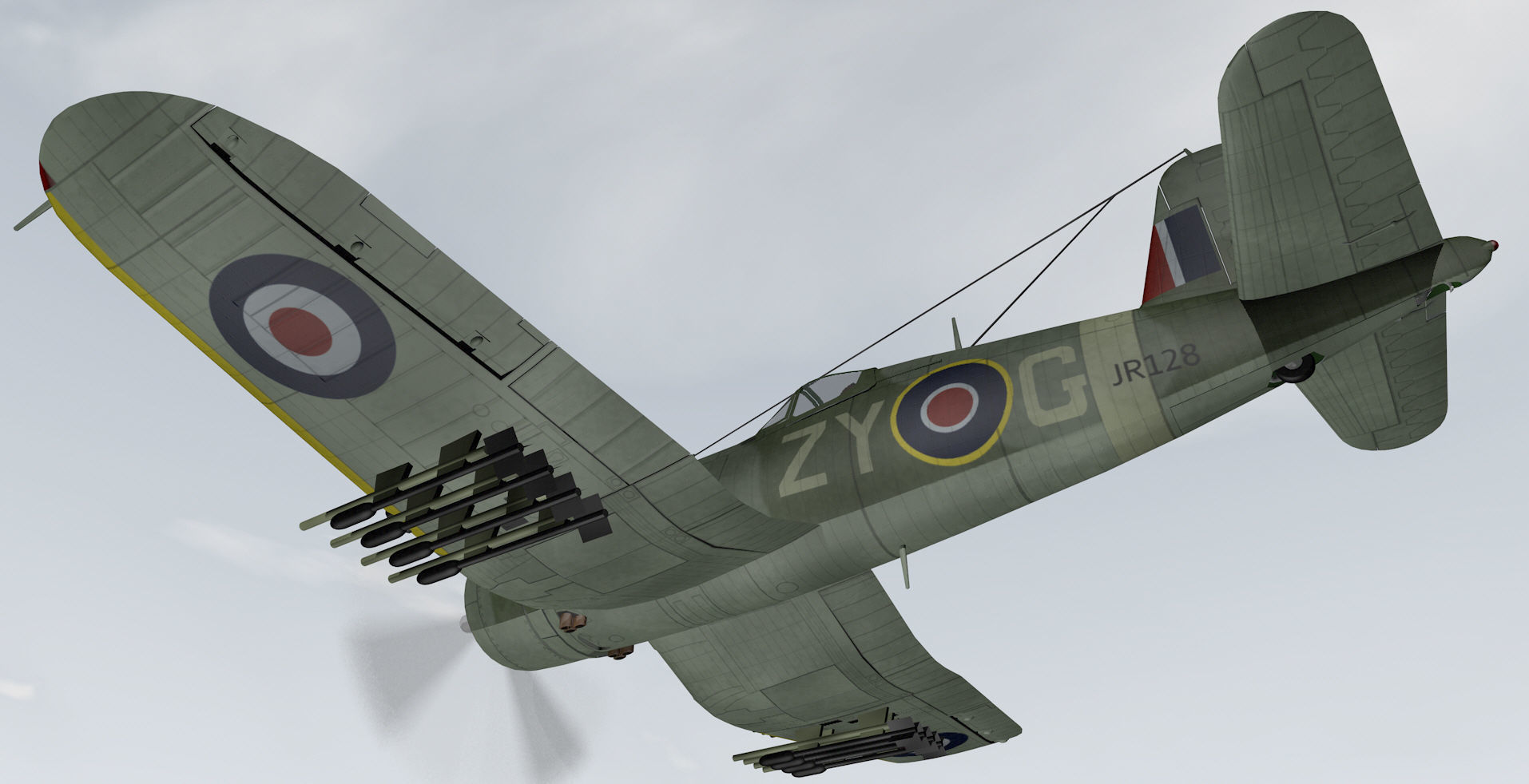 Chance Vought Outlaw Mk-1 3D model_9