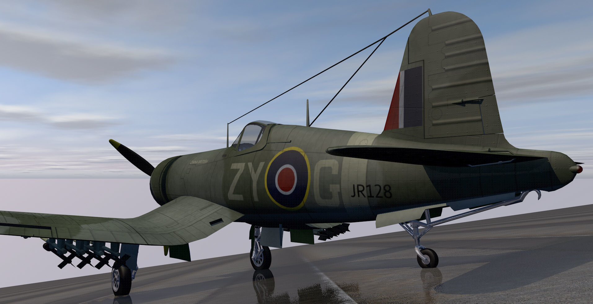 Chance Vought Outlaw Mk-1 3D model_5