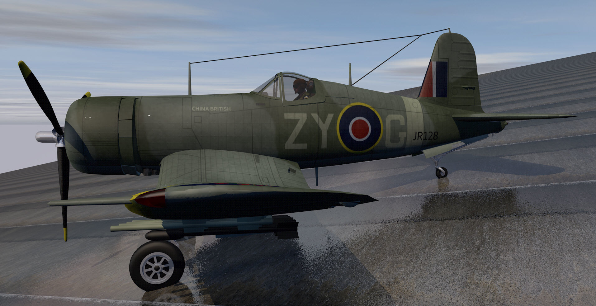 Chance Vought Outlaw Mk-1 3D model_2