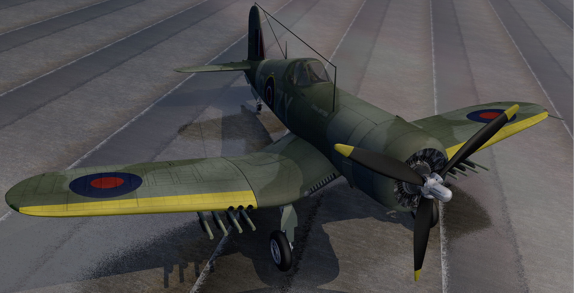 Chance Vought Outlaw Mk-1 3D model_3