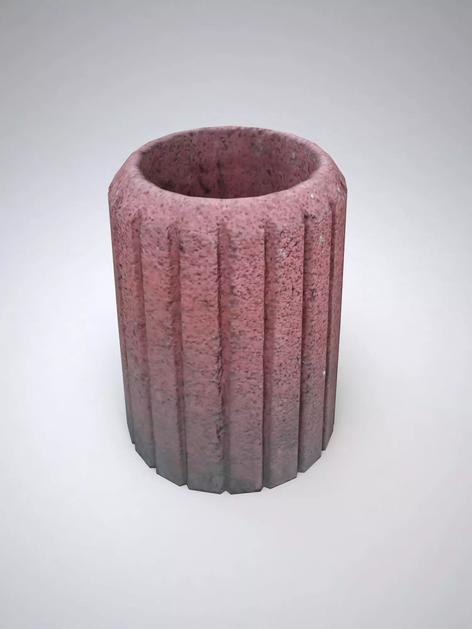 Trash can Free low-poly 3D model