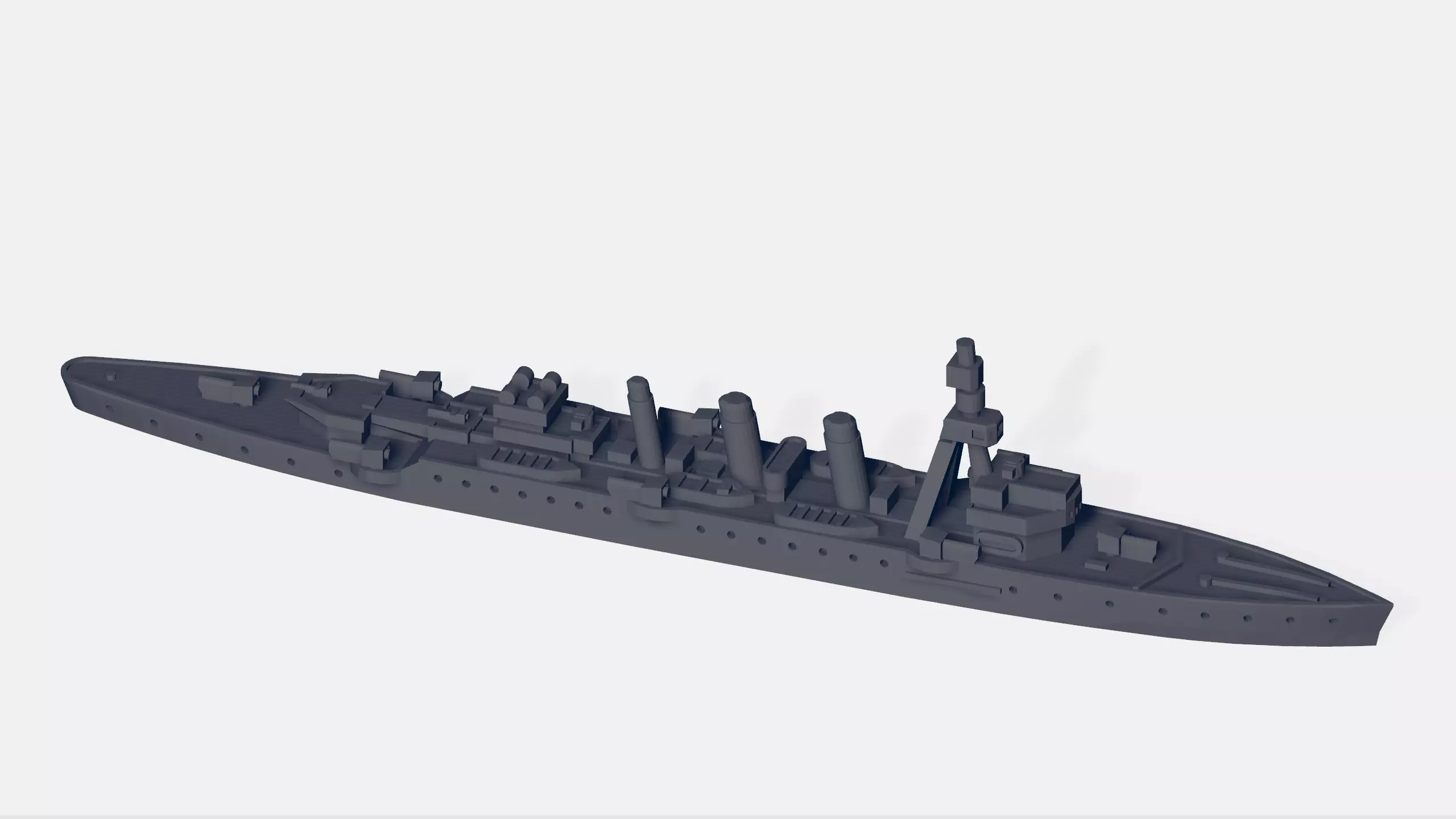 HMAS Adelaide 3D print model