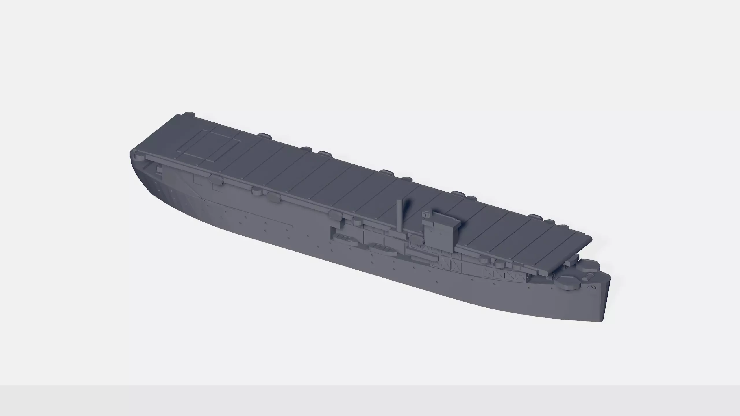 HMS Avenger 3D print model