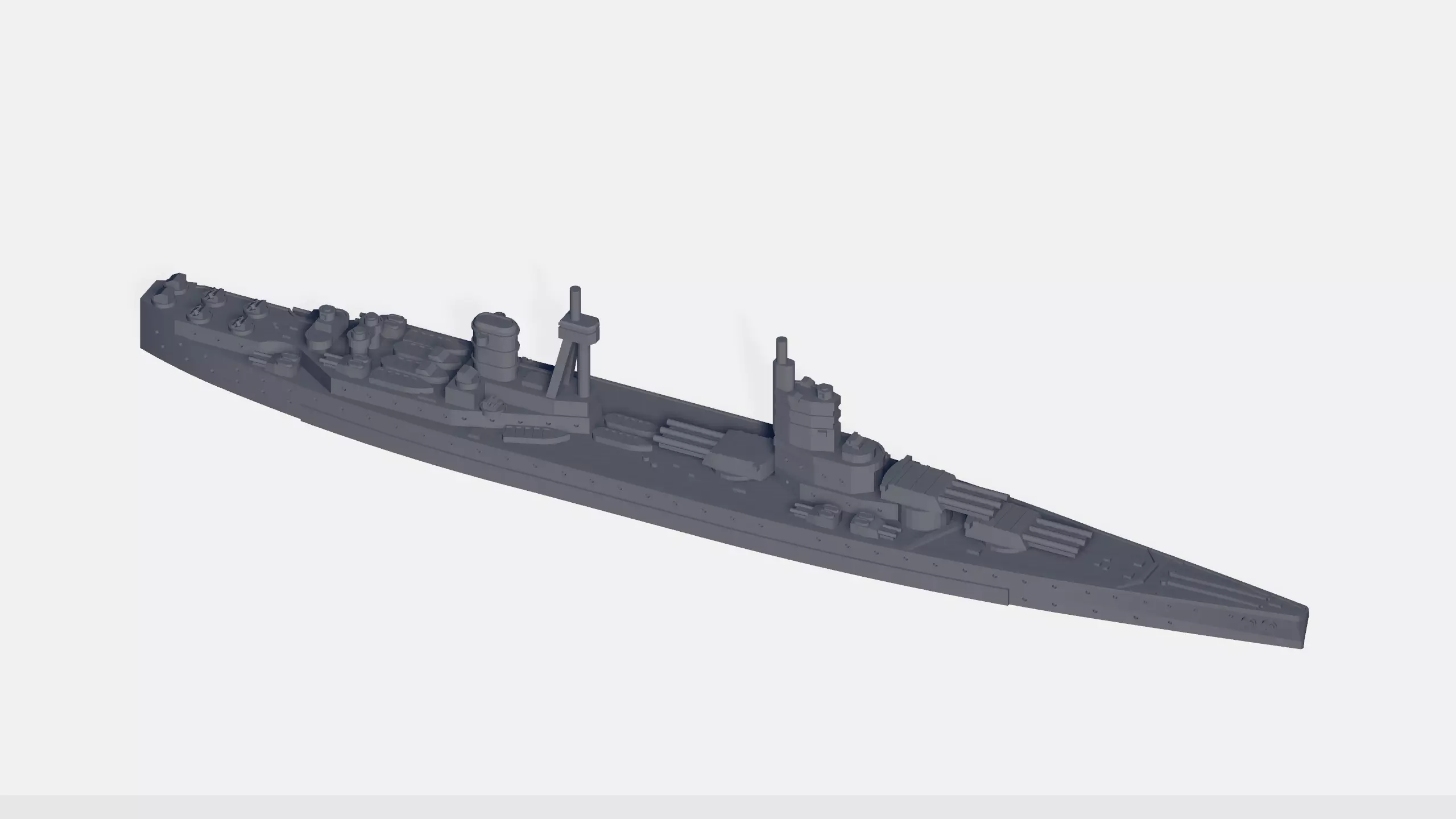 N3 Battleship Design 3D print model