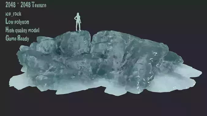 iceberg piece of rock