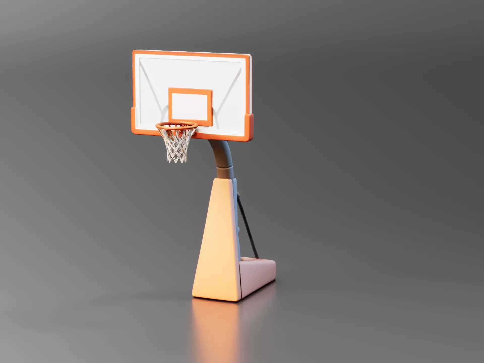 Basketball Backboard 3D print model