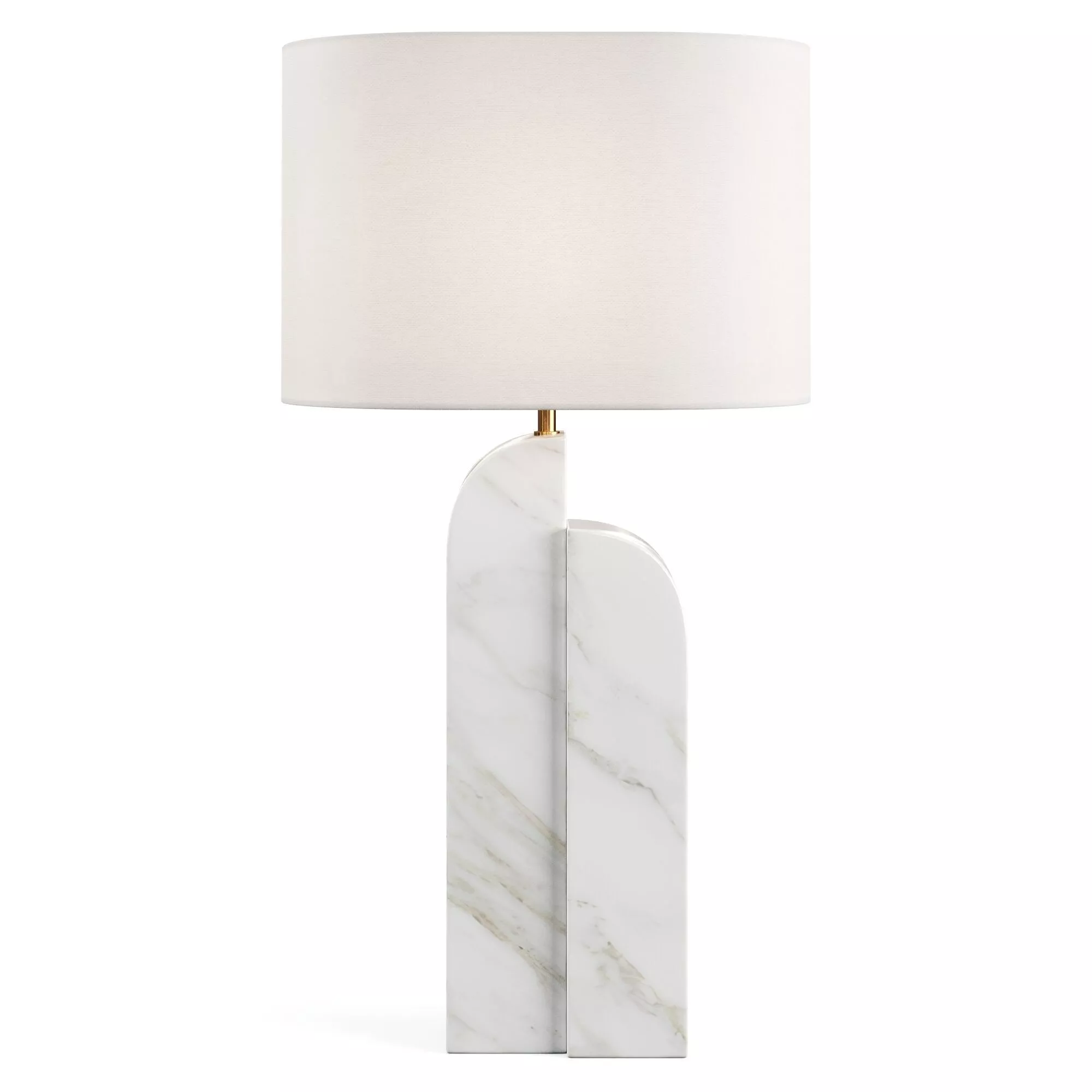 Savoye Large Right Table Lamp by Visual Comfort 3D model