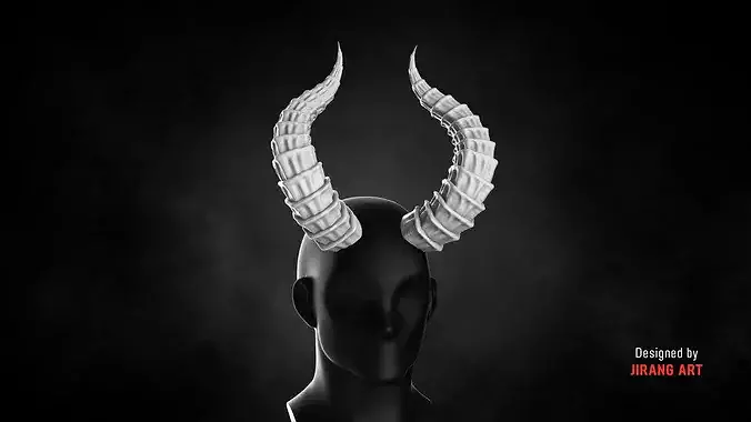BIOFORGE - HORN NO 01 STL OBJ