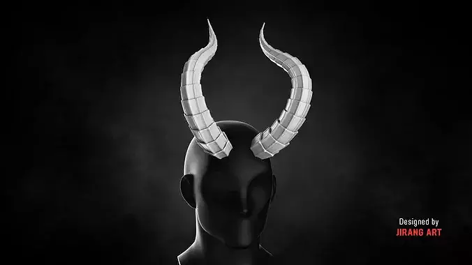 BIOFORGE - HORN NO 03 STL OBJ