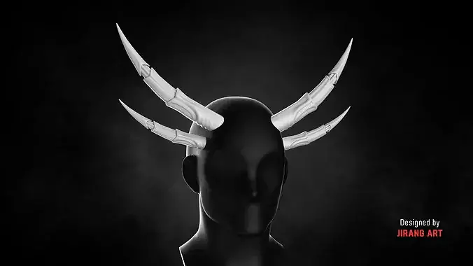 BIOFORGE - HORN NO 04 STL OBJ