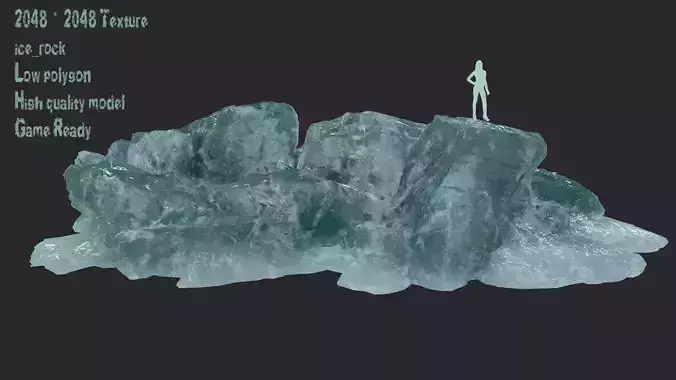 iceberg piece of rock