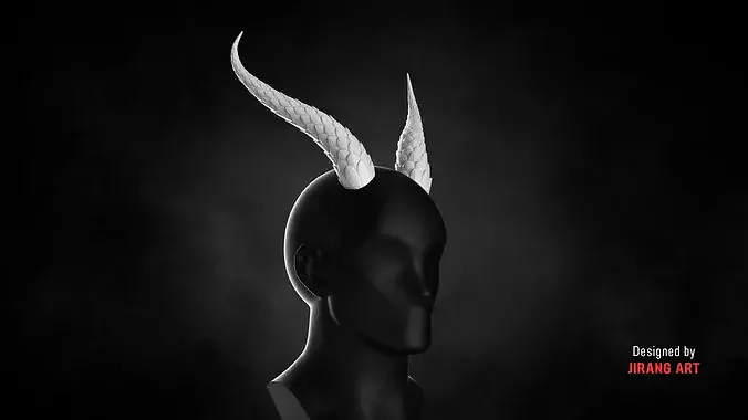 BIOFORGE - HORN NO 10 STL OBJ