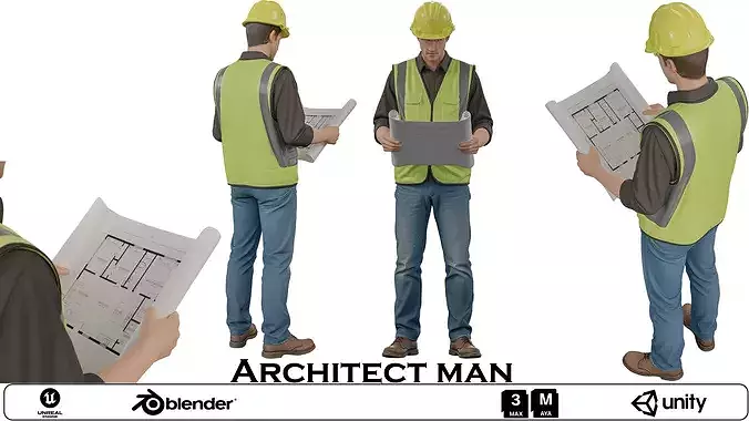 Architect man
