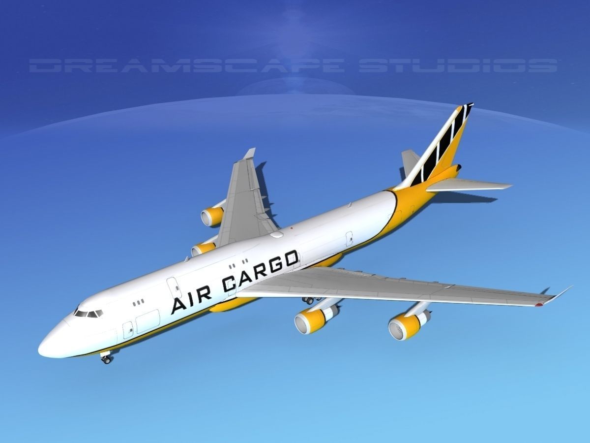 Boeing 747-8 Freighter 4 3D model_10