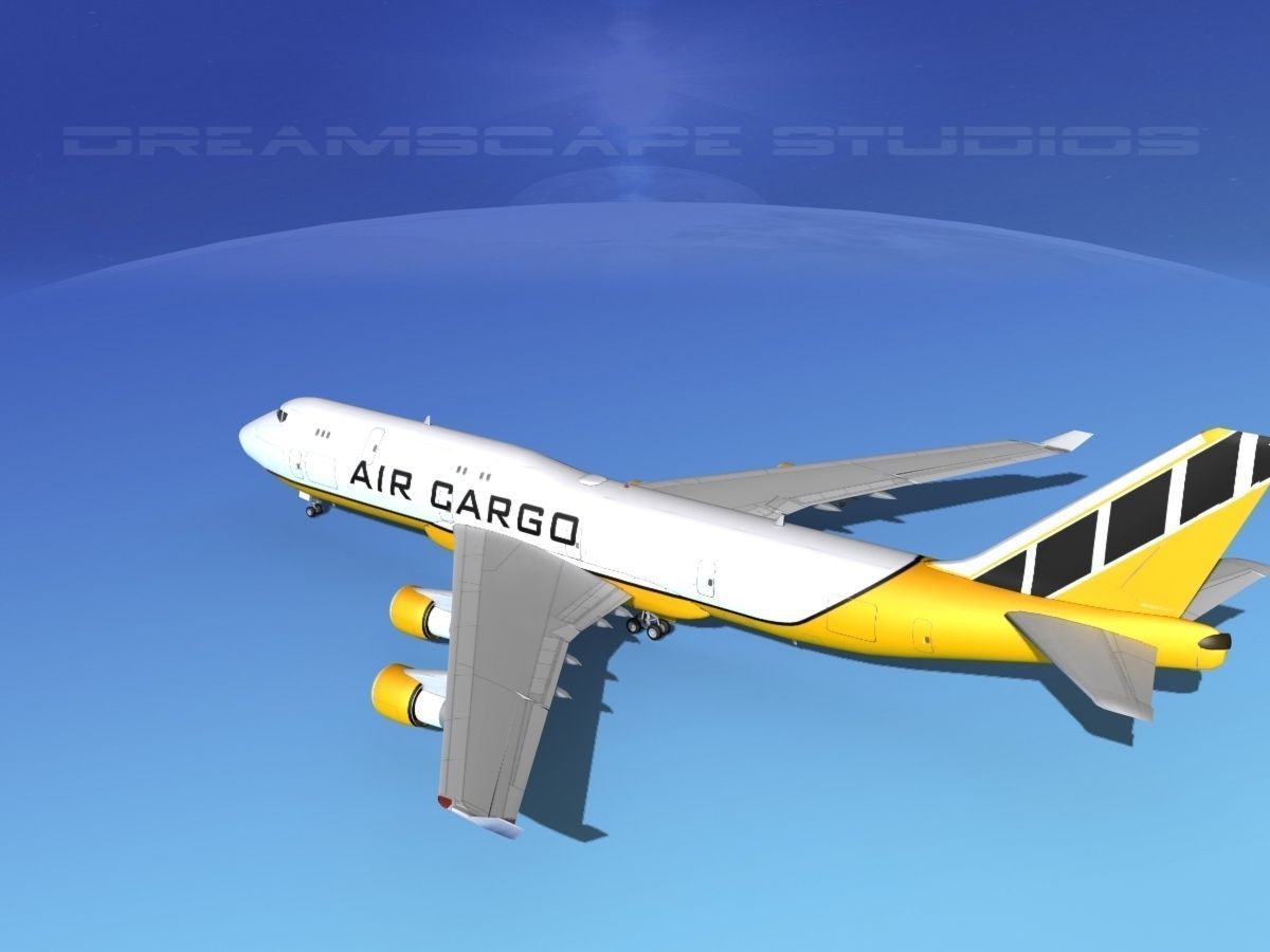 Boeing 747-8 Freighter 4 3D model_8