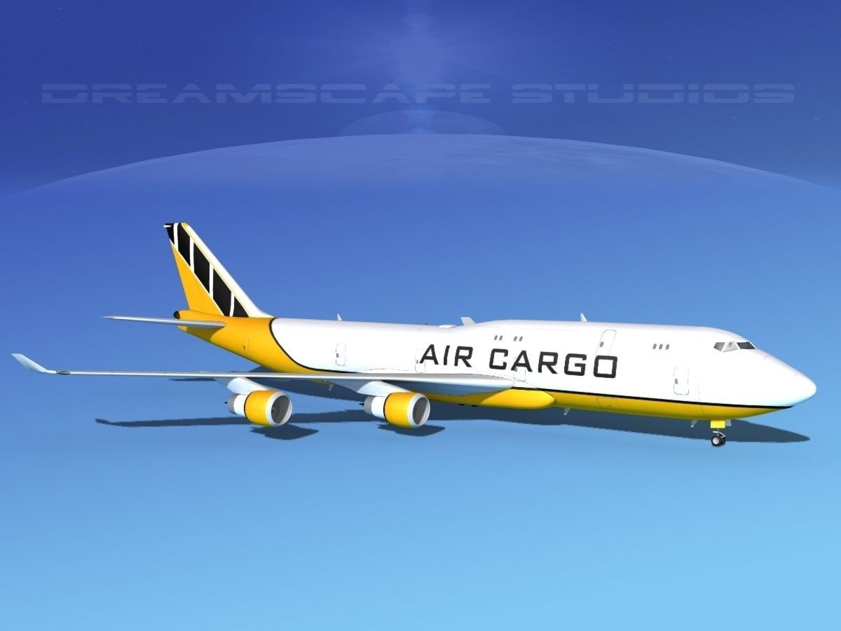 Boeing 747-8 Freighter 4 3D model_3