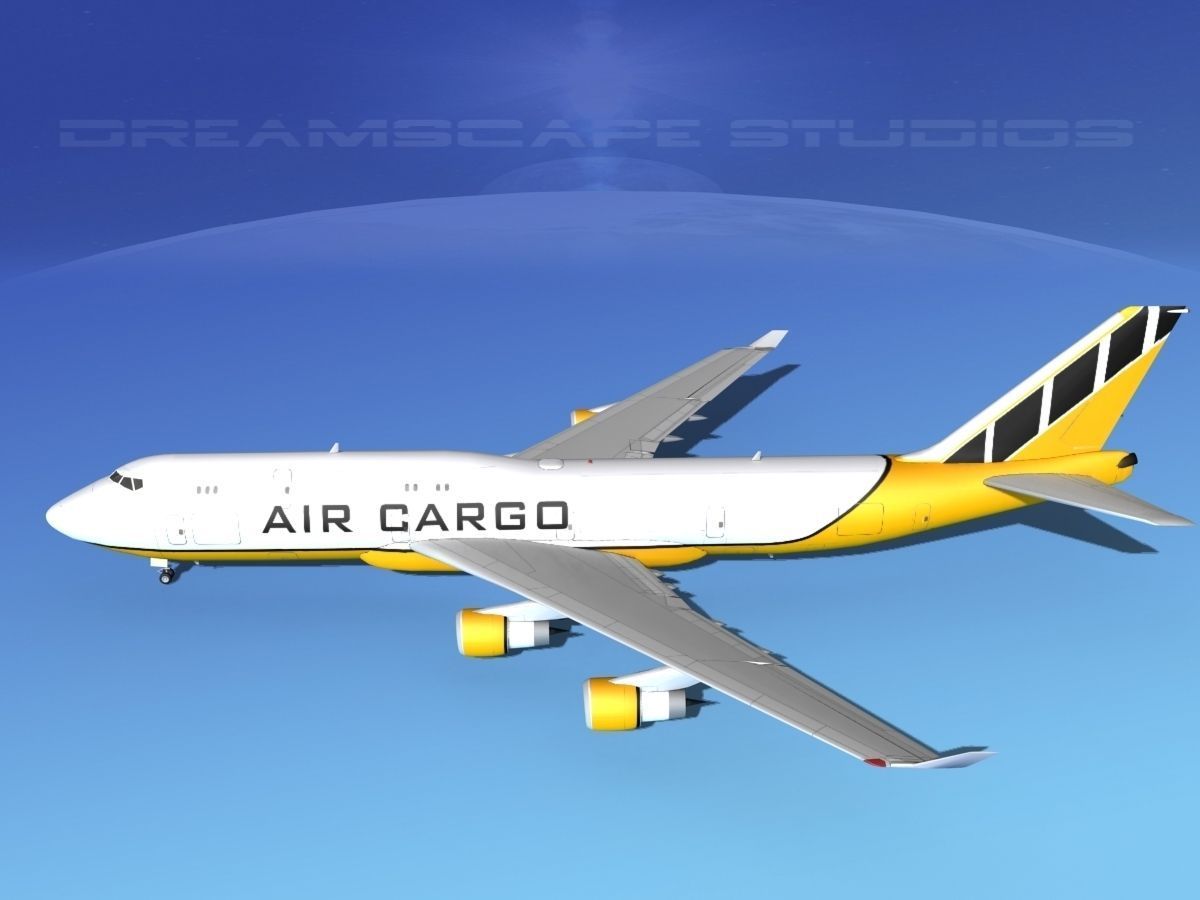 Boeing 747-8 Freighter 4 3D model_9