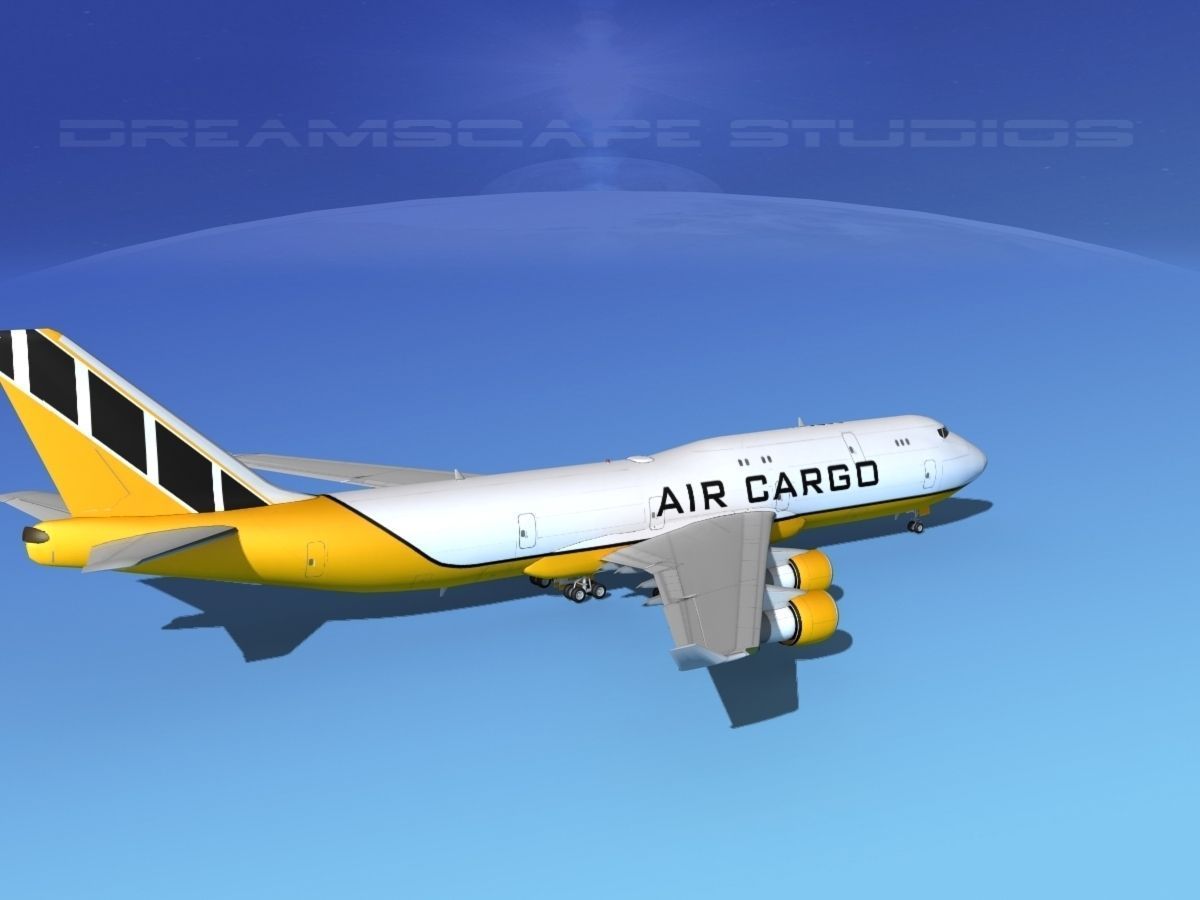 Boeing 747-8 Freighter 4 3D model_5