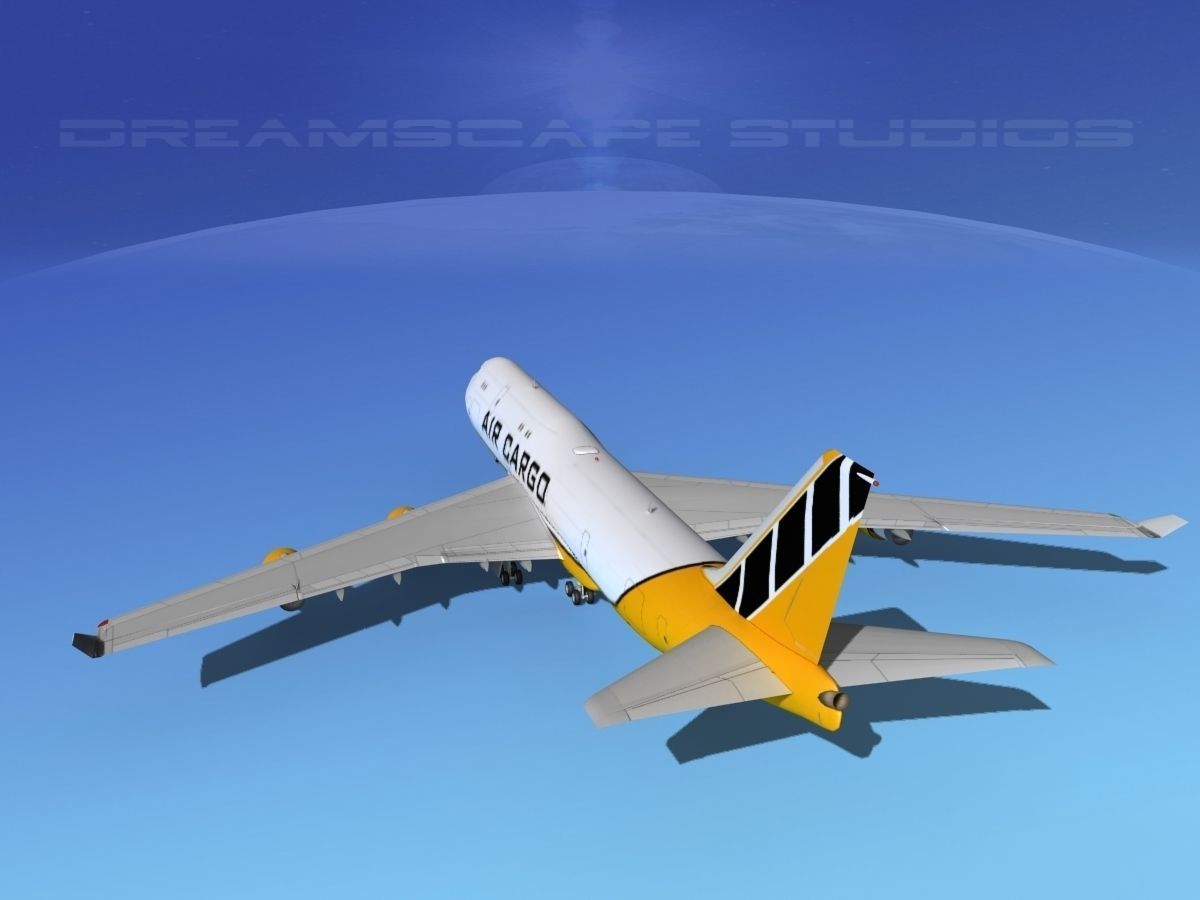 Boeing 747-8 Freighter 4 3D model_7