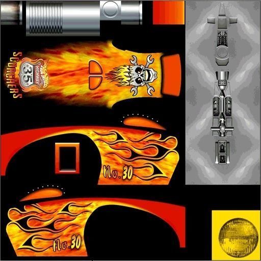 Mixed Highway 35 Vehicles Free low-poly 3D model_0