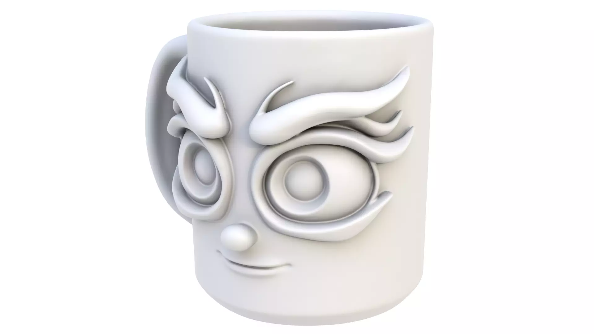 Abstract mug 140 3D model