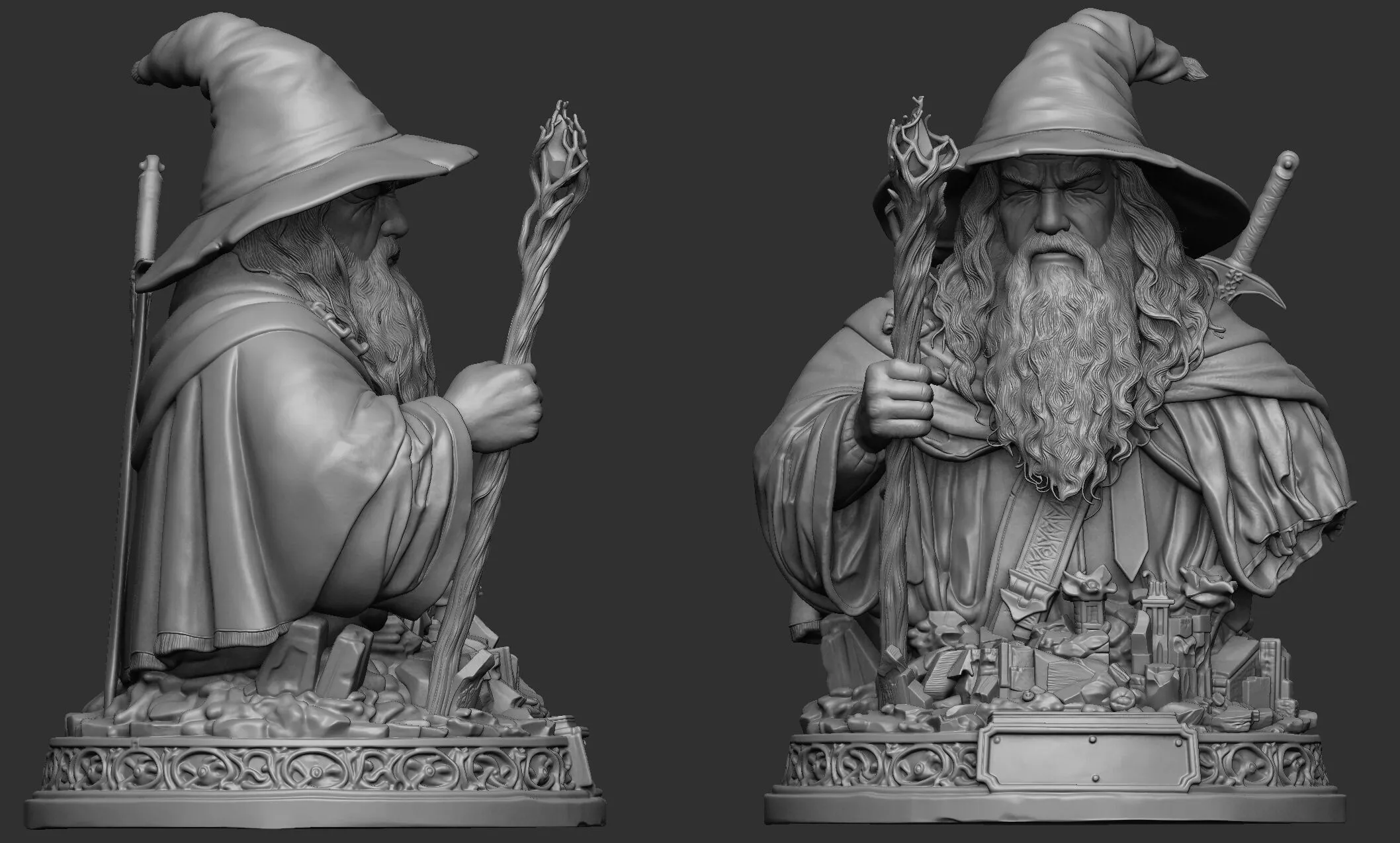Gandalf 3D print model